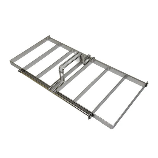 6 Folded Egg Tool, Stainless Steel
