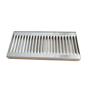 Drip Tray, Stainless Steel, 5″x11″, Removeable Grate