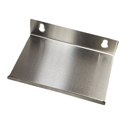 Drip Tray Holder, Version A, Stainless Steel, Top Fixing, Wall Mount