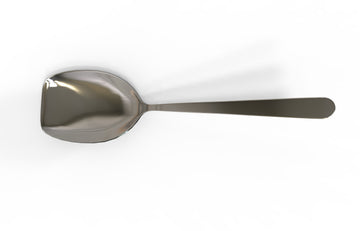 Rattleware 8.3” Ultimate Foam Spoon - Heavy-Duty Stainless Steel, Barista-Approved Design for Perfect Latte Foam Control & Scooping