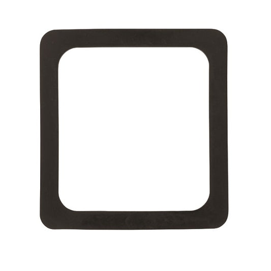 Hush Gasket, for Knockboxes, 6″x5.5″, Black, 02292
