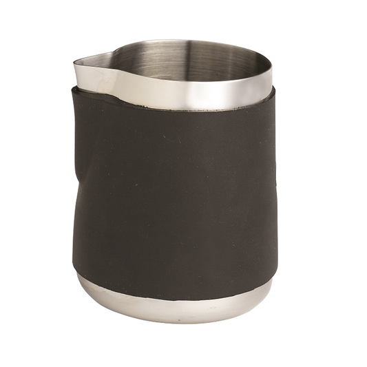 20 oz Latte Art Pitcher, Handle Free, Stainless Steel, with Silicon Sleeve, 27220