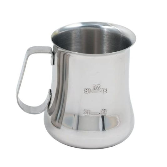 25 oz Graduated Bell Pitcher, Stainless Steel, 07237