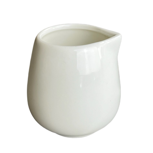 3 oz Creamer, Porcelain, with Spout, 19101