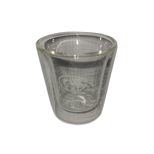3oz Glass, Double Wall, Graduated, 02169