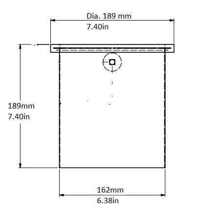 rattleware Knock Chute, 6.25″x7.25″, 25205