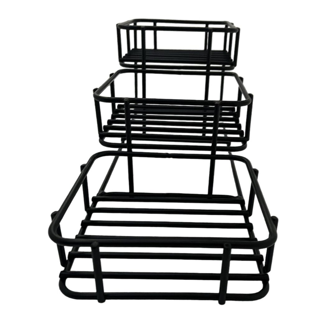 Inline Rack, Wire, Black, for 87.3 Oz Sauce Jugs, 86010