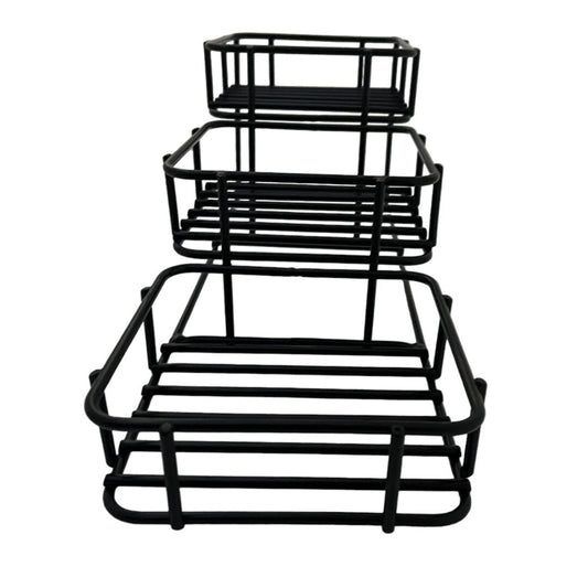 Inline Rack, Wire, Black, for 87.3 Oz Sauce Jugs, 86010