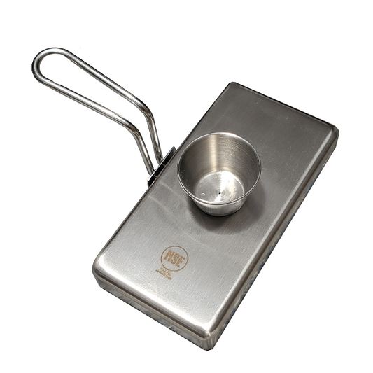 Rattleware 2 Ring Egg Set, Stainless Steel Frame, Nonstick Rings, with Cover