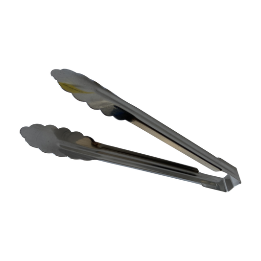 9″ Tongs, Stainless Steel