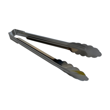 9″ Tongs, Stainless Steel