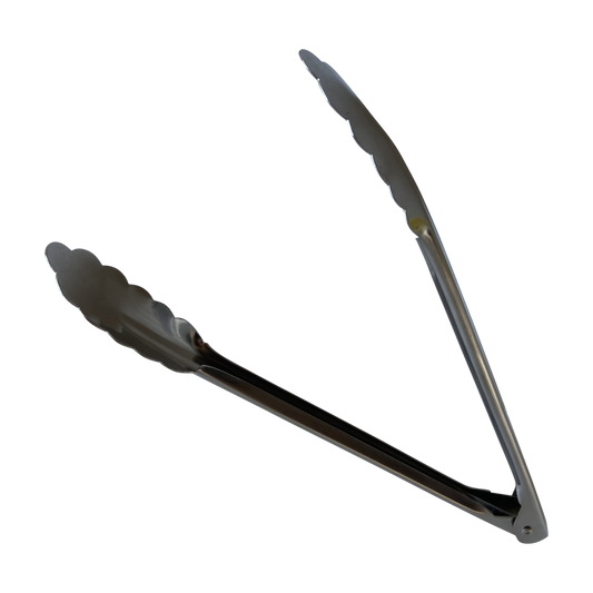12″ Tongs, Stainless Steel