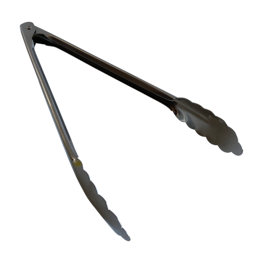 12″ Tongs, Stainless Steel