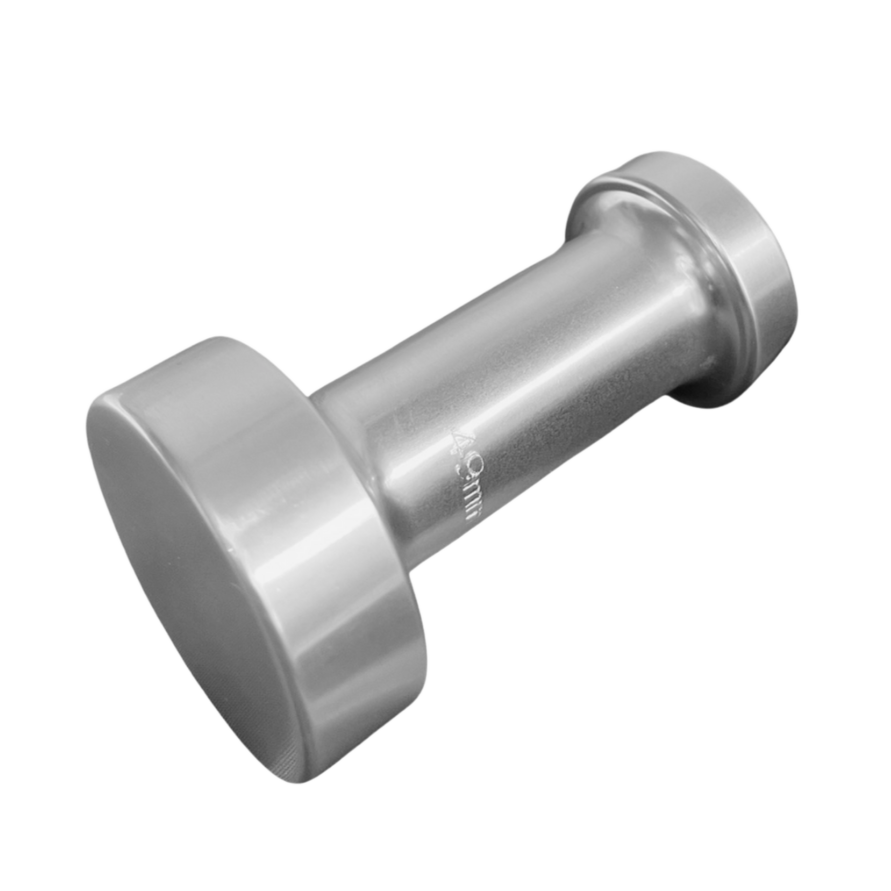 49mm Espresso Tamper, Aluminum, Flat Bottom