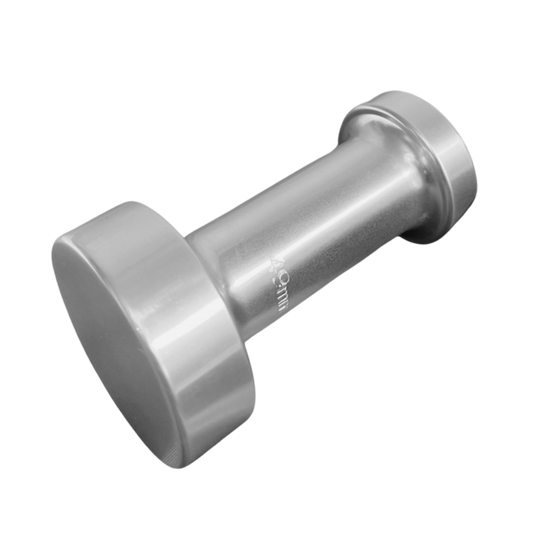 49mm Espresso Tamper, Aluminum, Flat Bottom