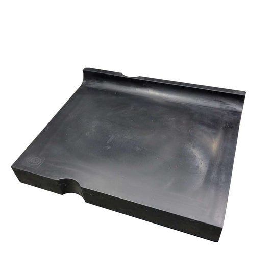 Corner Tamping Mat, 9.8″ x 7.9″, Black