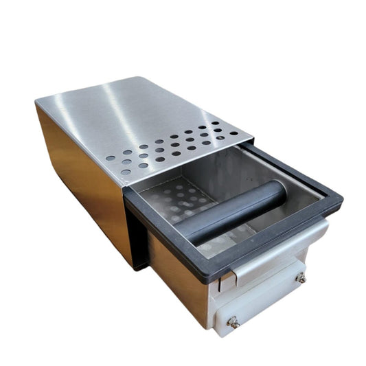 Knock Box Drawer, Stainless Steel