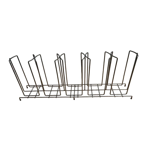 5 Inline Bottle Rack, Black, Flat, Freestanding