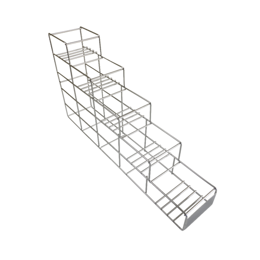 5 Syrup Rack, Stainless Steel, 5 Tiers