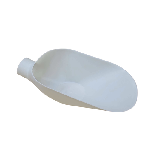 Bean Scale Scoop, Kilo, White