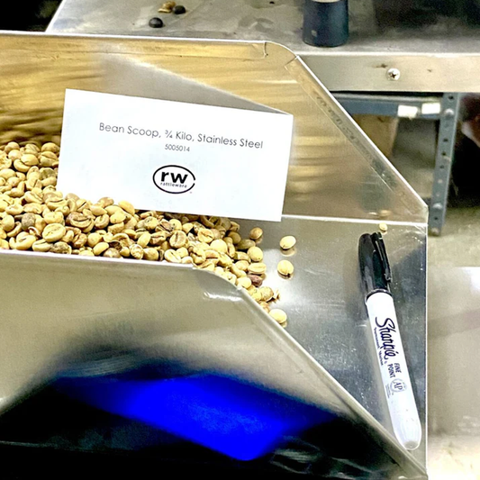 Bean Scoop, 3/4 Kilo, Stainless Steel