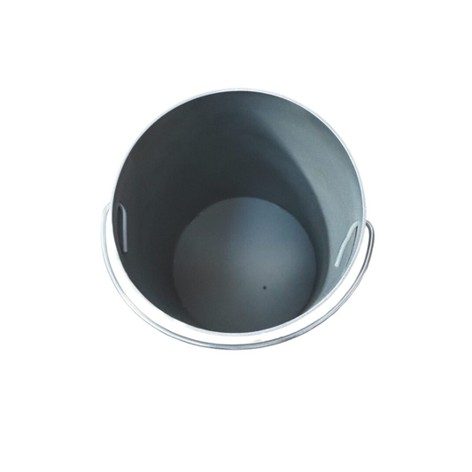 Bucket, with Handle, Stainless Steel, ~30 Fl oz
