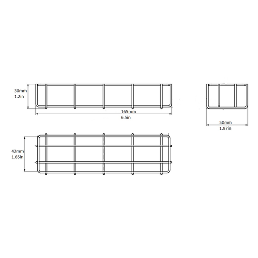 Condiment Rack, Stainless Steel Wire, 86101