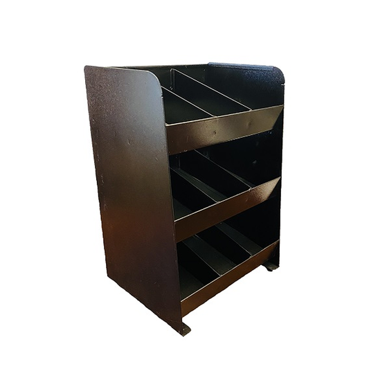 Condiment Rack, Steel, Black, 3 Tiers