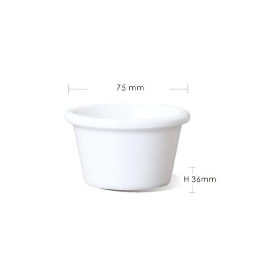 Condiment/Sauce Cup, Melamine, 2oz
