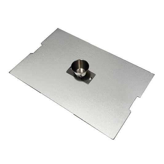Cover for 16″ Rings, Aluminum, with Steam Drip Cup