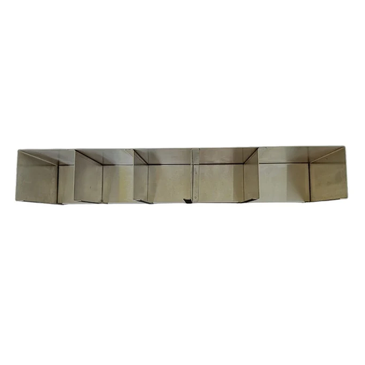 Cup/Lid Dispenser, Stainless Steel, 5 Compartments