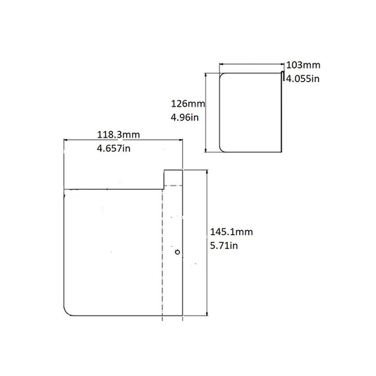 Divider for 5″ Modulars, 05219