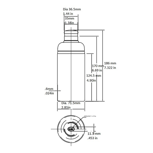 Rattleware Drink Shaker, 0.5 liter, 03366