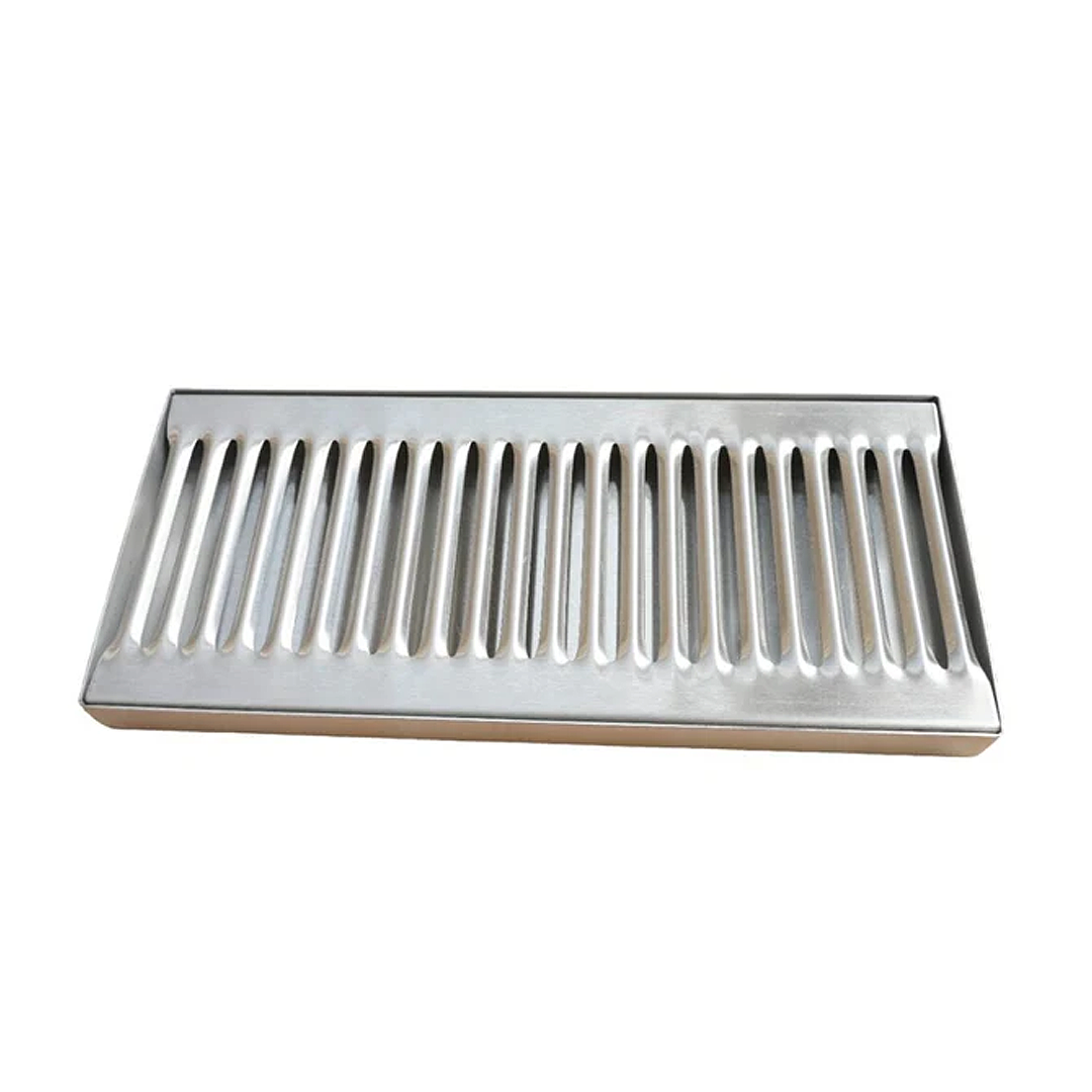 Drip Tray, Stainless Steel, 5″x11″, Removeable Grate