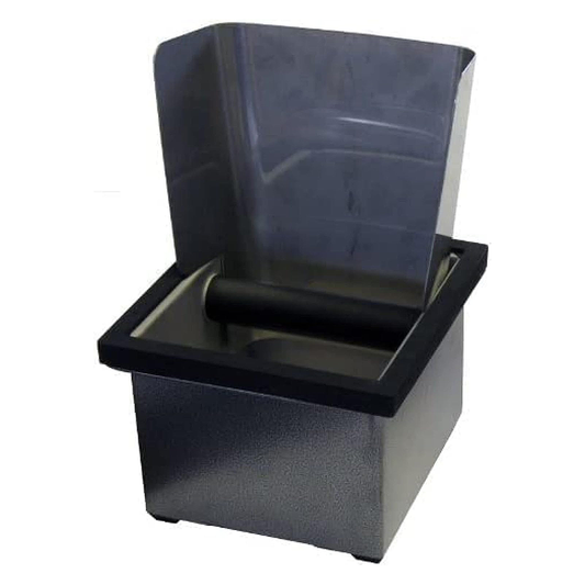 Rattleware Knock Box, Dark Finish, Square with Gasket and Splash Guard 6″ x 5.5″ x 4″