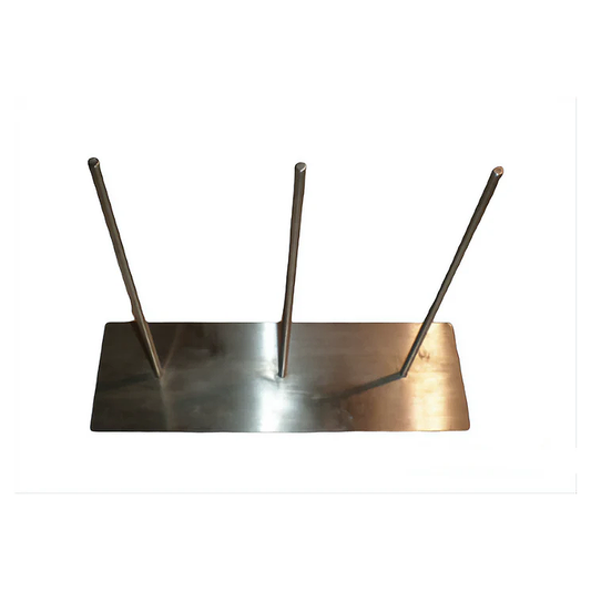 Lid Holder, 3 Posts, Stainless Steel, for Dome Lids