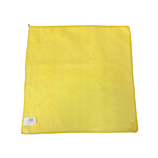Microfiber Barista Cloth, High Visibility, Yellow, Pack of 10