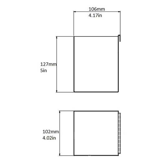 Rattleware Modular Basic Holder Stainless Steel – 05222S