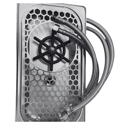 Rattleware Stainless Steel Pitcher Rinser – 14.13×7.38×3.75in