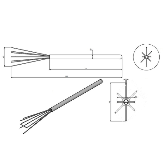 Rattleware Stainless Steel Portafilter Distribution Whisk