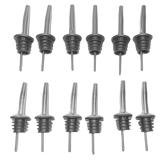 Pour Spouts, Stainless Steel, Dozen