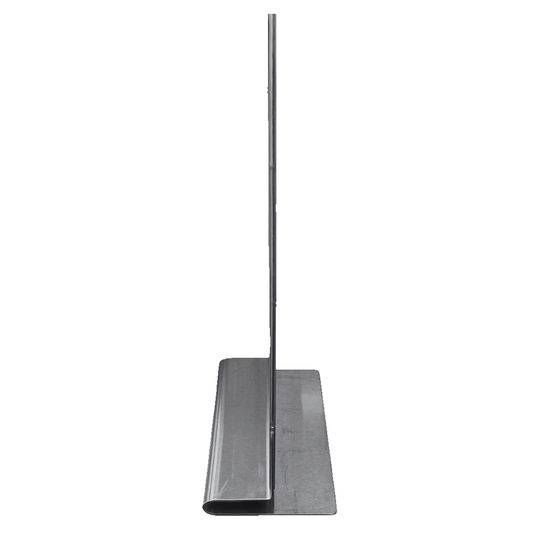 Rattleware Metal Sign Holder – Coffee Display, Stainless Steel