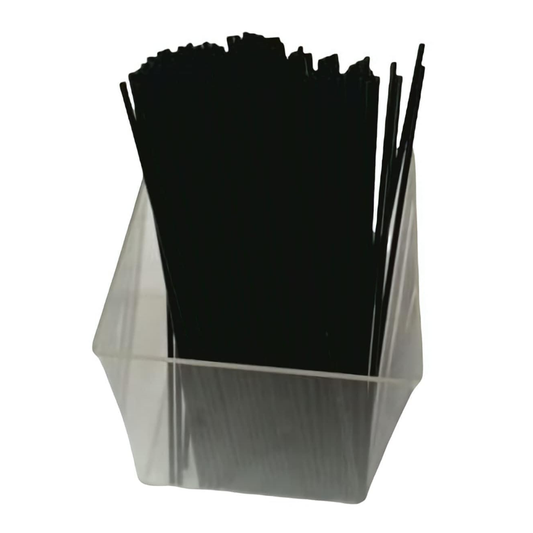 Straw holder, Acrylic, 4x4x4.75, 5000370