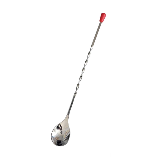 Rattleware 11" Twist Spoon - Stainless Steel Bar Spoon - Long Handle Twisted Mixing Spoon for Bartenders and Coffee Enthusiasts