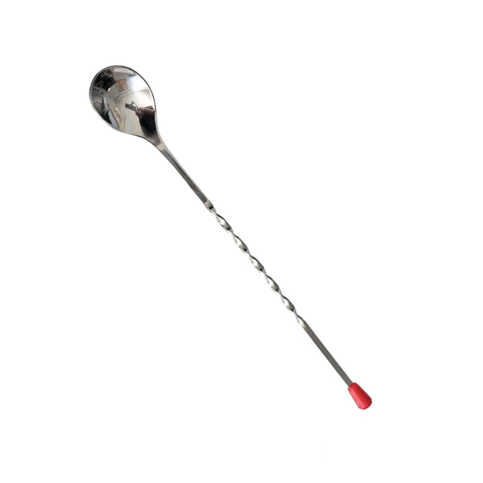 Rattleware 11" Twist Spoon - Stainless Steel Bar Spoon - Long Handle Twisted Mixing Spoon for Bartenders and Coffee Enthusiasts