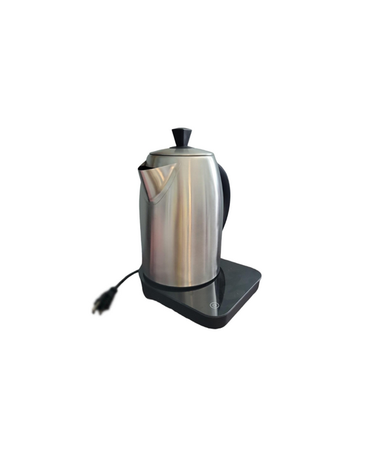 Stainless Steel 1.7L 220V Cupping Kettle - Convenient and Safe Electric Tea Kettle for Family Gatherings and Dorm Rooms, Perfect for Home or Commercial Use
