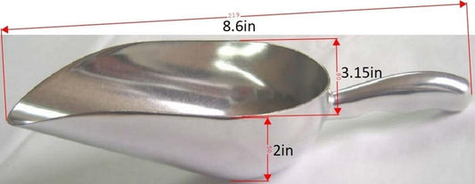 Rattleware Aluminum 5 oz Scoop - The Ultimate Multifunctional Scooper for Accurate Weighing and Pouring - Perfect for Home and Commercial Use