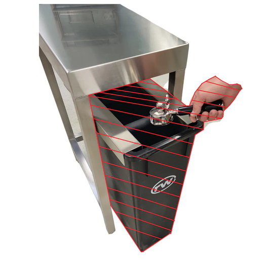 Rattleware Accessory Table for Slender Trash Can RW38